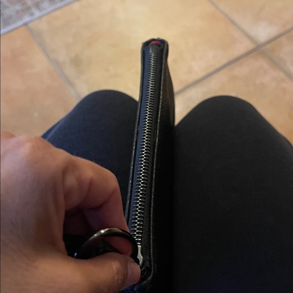 Carlos by Carlos Santana Black Fringe Wristlet - Picture 6 of 6